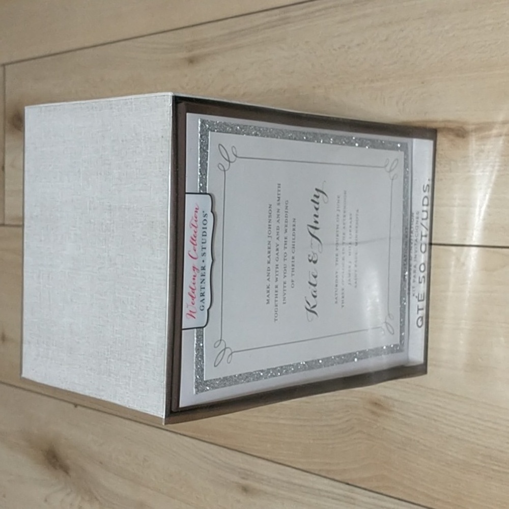 Wedding collection cards blank cards print at home invitation kit(1st sample)